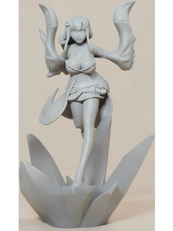 Άβαφη 3D Φιγούρα Emilia Dress Re Zero Sculptures 3D Printing για Βάψιμο DIY (Δώρο τα Χρώματα)