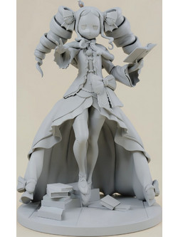 Άβαφη 3D Φιγούρα Beatrice and Book Re Zero 3D για Βάψιμο DIY (Δώρο τα Χρώματα)