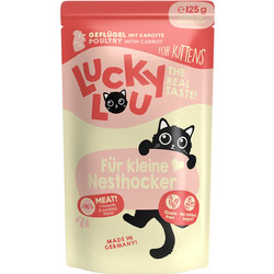Lucky Lou LifeStage Kitten with Poultry & Carrot 125gr