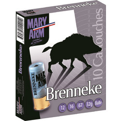 Mary Arm Brenneke Φυσίγγια Μονόβολα 16Cal 27gr