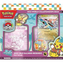 Pokemon TCG: 2025 World Championship Deck- Jose Cruz Galindo- Resendiz