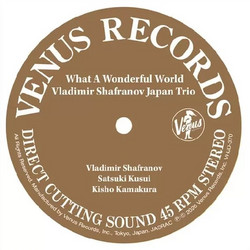 Vladimir Shafranov Japan Trio - What A Wonderful World / 2LP 45RPM Venus Records