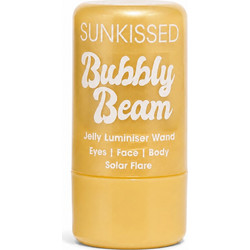 Sunkissed | Bubbly Beam | Solar Flare | Jelly Luminiser Wand 8g | Radiant Glow for Eyes, Face & Body | SU32682SF
