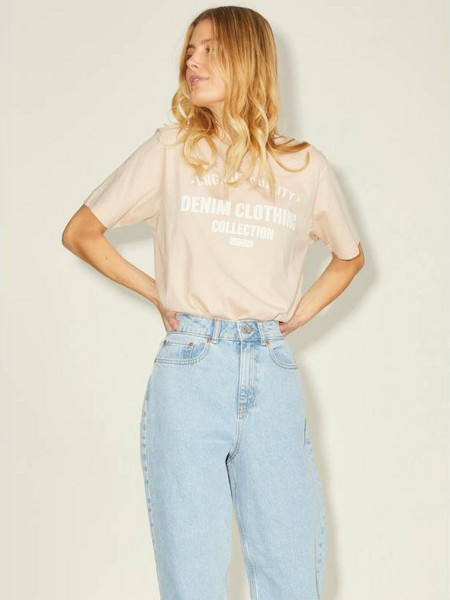 Relaxed Fit T-Shirt JJXX 12206821 Fog