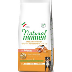 Natural Trainer Sensitive No Gluten Adult Medium & Maxi Salmon 12kg