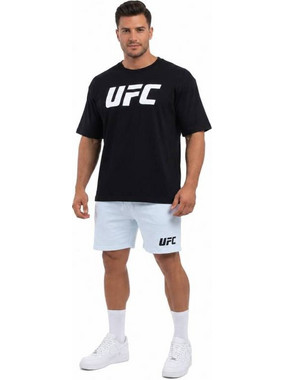 T-SHIRT OVERSIZED UFC Μαύρο 21033 (H&S)