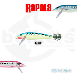 Rapala SQ Τεχνητό Δόλωμα Καλαμαριέρα 11cm GBT
