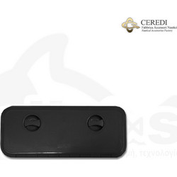 Πορτάκια Σκάφους Europa 607x250mm CEREDI Μαύρο