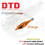 DTD Projectile Deep Full Color Bukva 3.0 Τεχνητό Δόλωμα Καλαμαριέρα 9cm 17gr Orange