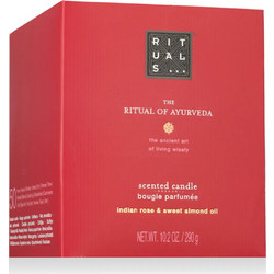 Rituals The Ritual of Ayurveda Scented Candle Indian Rose & Sweet Almond Oil 290 g επιλογή Νέα συσκευασία