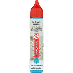 Χρώμα Περιγράμματος Effect Liner 28ml Art Creation - 8906 Glitter Green