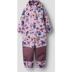 Name It NMFShell08 Suit AOP Fo Purple Παιδική Ολόσωμη Φόρμα για Ski & Snowboard