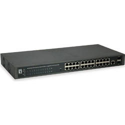 LevelOne GEP-2652 Unmanaged L2 Switch με 24 Θύρες Ethernet 1000Mbps και 2 SFP θύρες