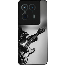 Sonique Men's Edition Θήκη με Σχέδιο «Rock Guitar» (Motorola Edge 50 Ultra)