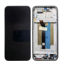 Γνήσια Οθόνη LCD και Μηχανισμός Αφής με Πλαίσιο για Xiaomi Redmi Note 15 Pro - 56001900P1600 Μαύρο (Service Pack)