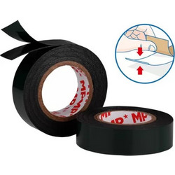 MP foam κολλητική ταινία διπλής όψεως PA515, 19mm, 2.3m, μαύρη, 2τμχ