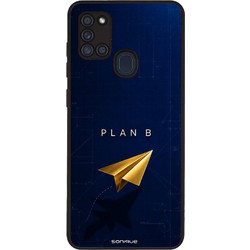 Sonique Men's Edition Θήκη με Σχέδιο «Plan B» (Samsung Galaxy A21s)