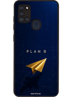 Sonique Men's Edition Θήκη με Σχέδιο «Plan B» (Samsung Galaxy A21s)