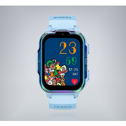Παιδικό Smartwatch DH20 4G - Μπλε κάσα / Μαύρο λουρί σιλικόνης