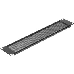 Panel 19" 3u Vented Black
