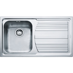 Franke Logica LLL 611 Σαγρέ Δεξιά Νεροχύτης Inox Σαγρέ