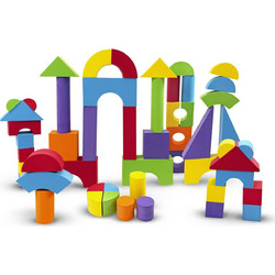 B Beez - Large Foam Blocks, 52 Pcs (53008)