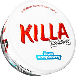 Killa Nicotine Pouches Blue Raspberry 16mg