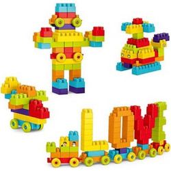 Builder Blocks World - Σετ Κατασκευών 180 Τεμαχίων