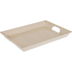 Δίσκος Μελαμίνη φυσικό 46X34 cm - Plastona