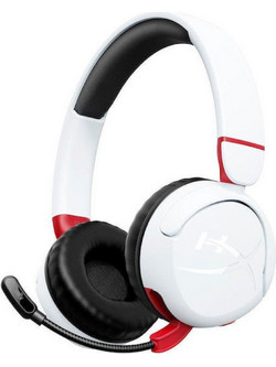 HyperX Cloud Mini Ασύρματο Gaming Headset On Ear White