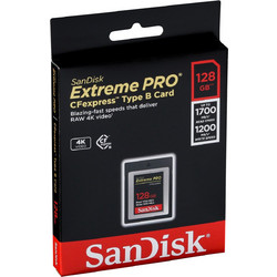 Sandisk Extreme Pro CFexpress 128GB 1700MB/s