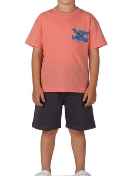 Joyce Baby Boys Summer Set 2612124 Orange/Black