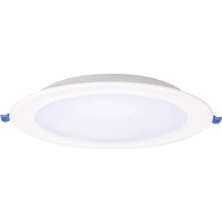 POWERTECH LED φωτιστικό downlight PT-1559, 9W, Φ116x25mm, 4000K, 765lm, λευκό