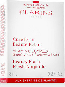 Clarins Beauty Flash Vitamin C Complex Fresh Serum Προσώπου για Λάμψη με Βιταμίνη C 8ml