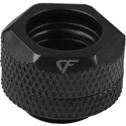 NANOXIA CF FITTING - HARD TUBE ADAPTOR - STRAIGHT - G1/4'' MALE TO 12 MM - BLACK