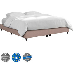 B2BMarkt Siggy Υπόστρωμα Κρεβάτι King Size Υφασμάτινο 180x200cm HM21218.01