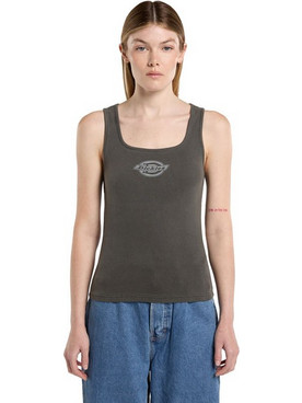 Dickies Γυναικεία Αμάνικη Μπλούζα μαύρη | Plainville tanktop black