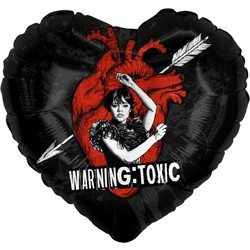 18" Μπαλόνι Wednesday Addams - Toxic