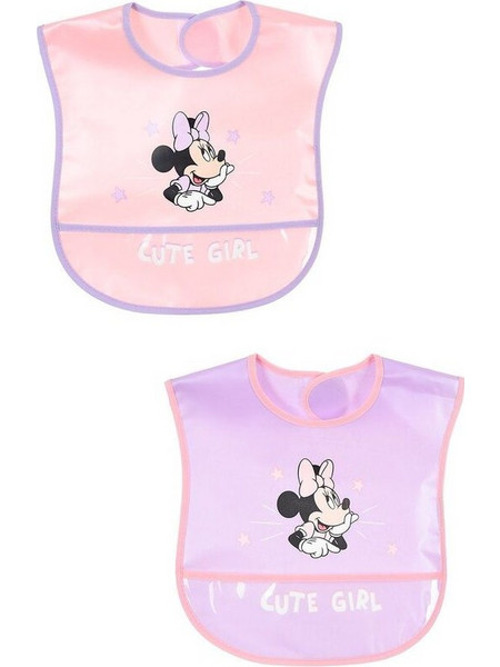 Sun City Χ25/26 Minnie Σετ Σαλιάρες 2τμχ