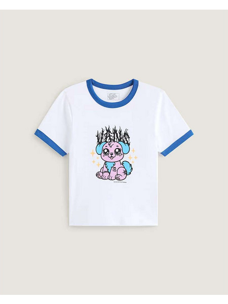 Vans PUPPY Women΄s RINGER TEE White