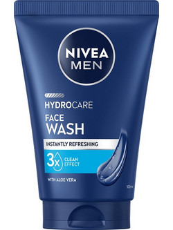 Nivea Men Protect & Care Refreshing Face Wash Gel Καθαρισμού Προσώπου 100ml