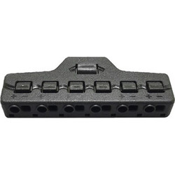 UNBRANDED Splitter block TOOL-0095 για LED καλωδιοταινίες, 6-port, μαύρο