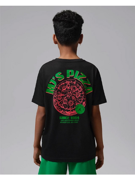 Jordan Mj S Pizza T-Shirt (95F749 023) Μαύρο