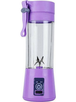 HM-03 Φορητό Μπλέντερ για Smoothie 380ml 380W Μωβ