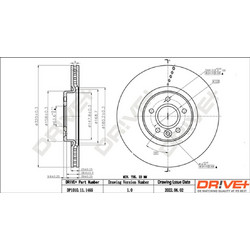 Dr!ve+ Δισκόπλακα - DP1010.11.1465