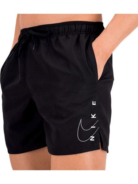 Nike Volley 4 Παιδικό Μαγιό Σορτς για Αγόρι Μαύρο NESSC781-001