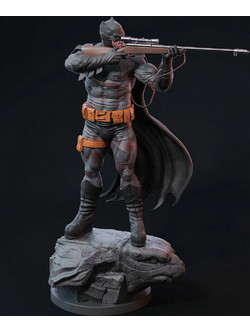 Φιγούρα Batman Dark Knight Sniper Digital 3D εκτυπωμένη