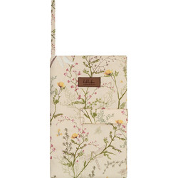 Kikkaboo Secret Garden Θήκη για Πάνες Μωρού Βαμβακερή Beige