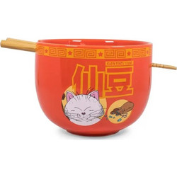 Dragon Ball Z - Karin Japanese Dinnerware Set 16-Ounce Ramen Bowl and Chopsticks