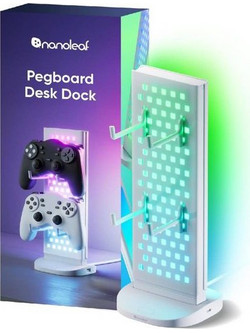 Nanoleaf Pegboard Desk Dock White Φωτιστικό Γραφείου